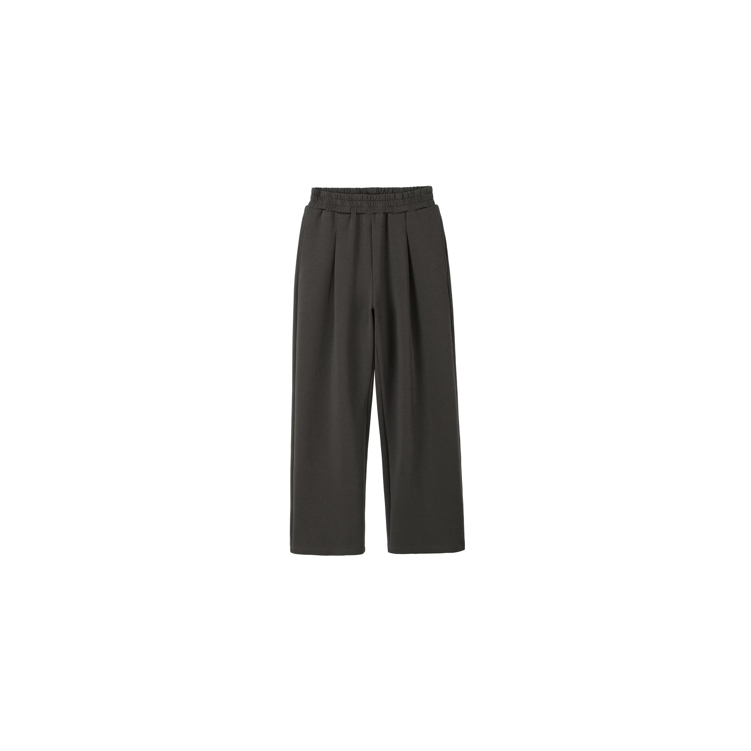 PLUS NO LOGO Lyocell Machete Straight Trousers