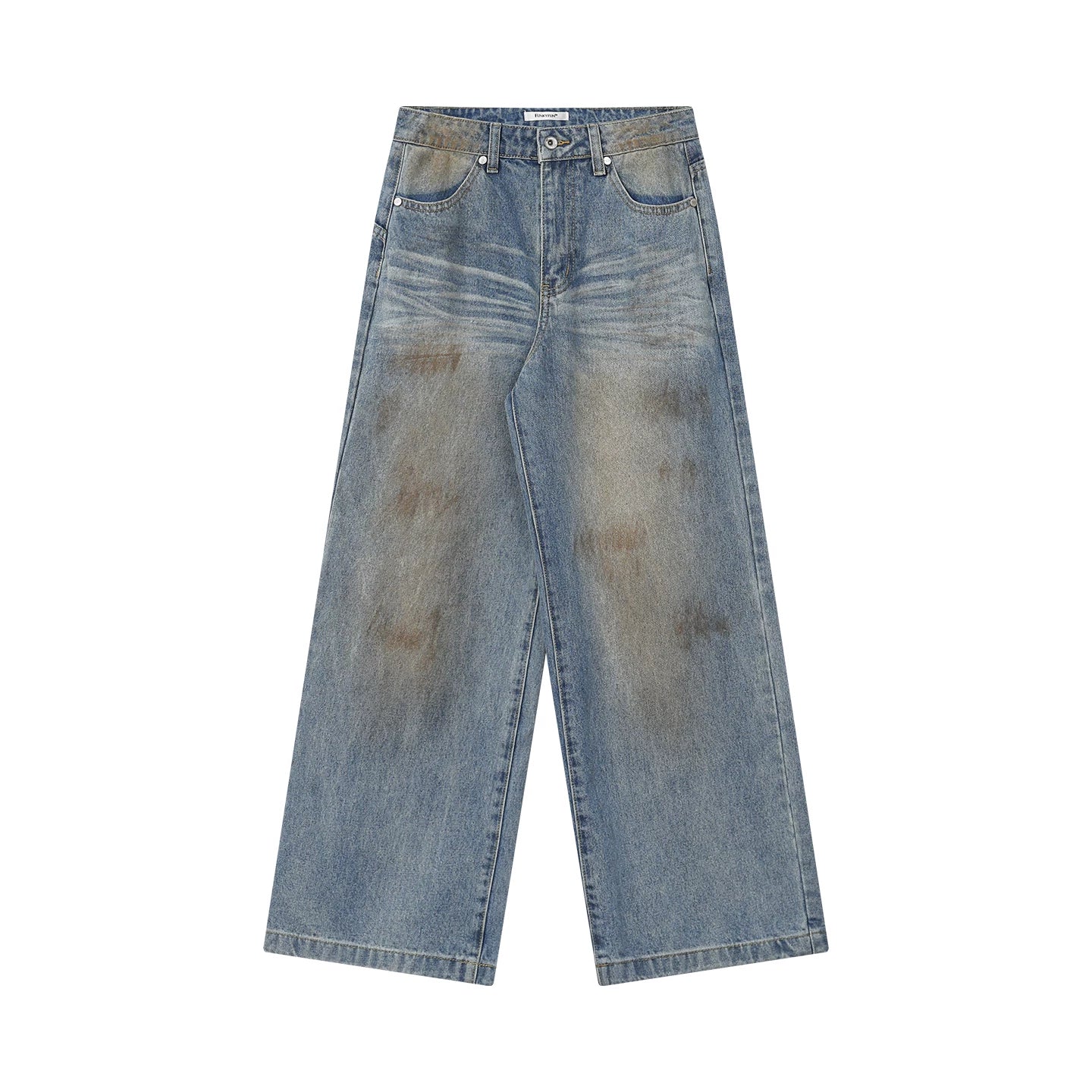 FUNKYFUN Hand-dyed Old Jeans