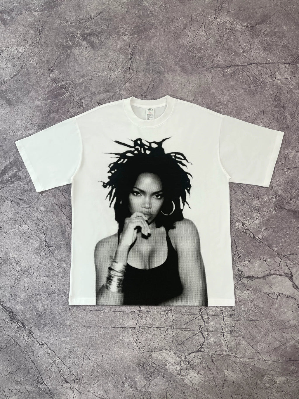 DKNT Character Print Casual Loose Tee
