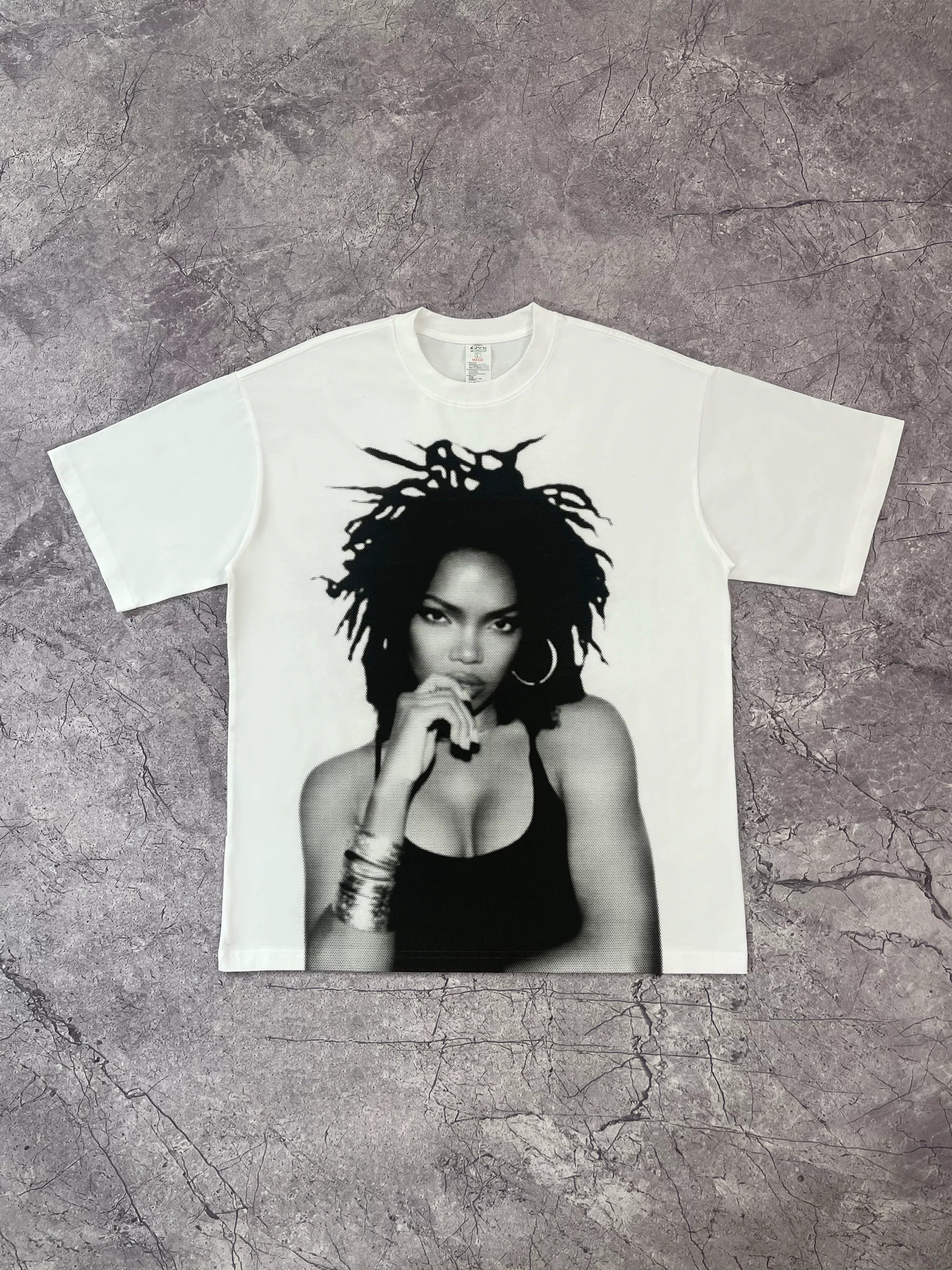 DKNT Character Print Casual Loose Tee
