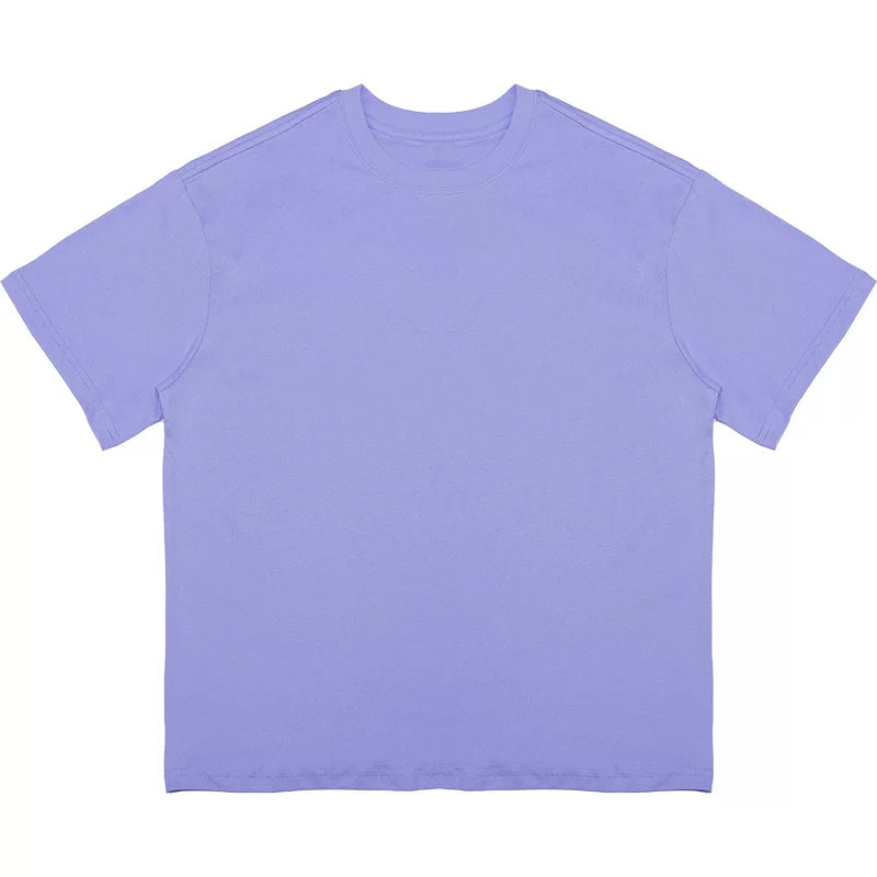 O3PARK Micro Loose Versatile Crew Neck Casual Tee