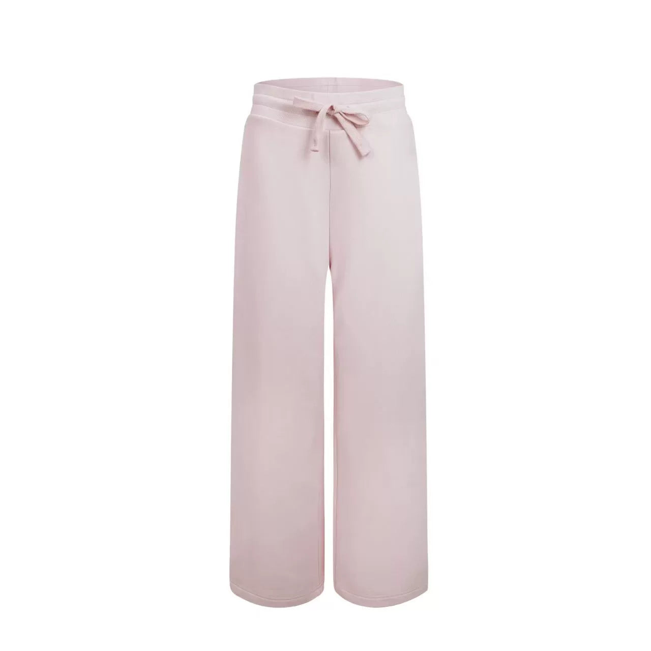 Veryrareme Low Waist Ribbed Wide Waist Drawstring Sweatpants