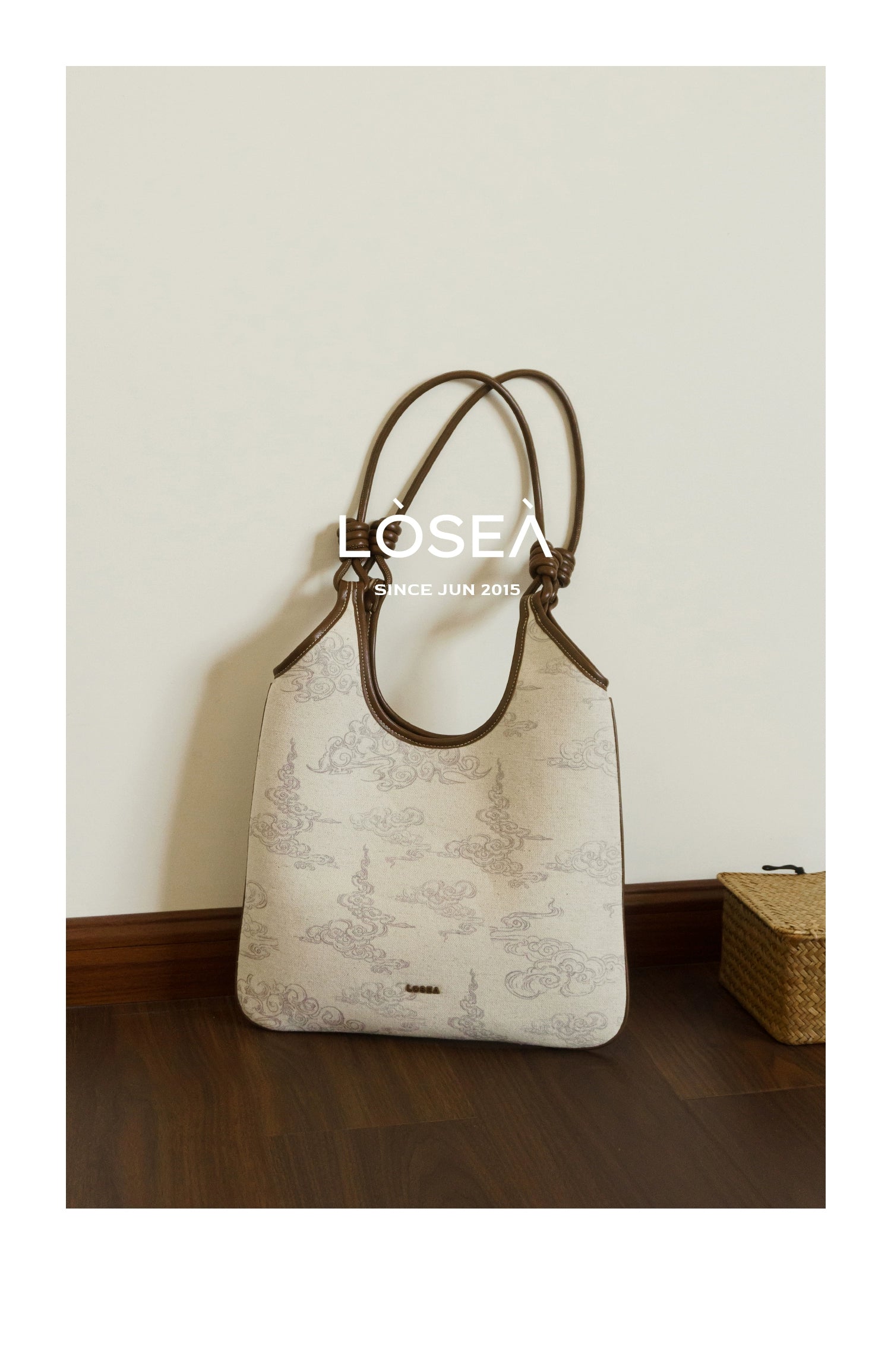LOSEA New Chinese Large Capacity Tote Bag