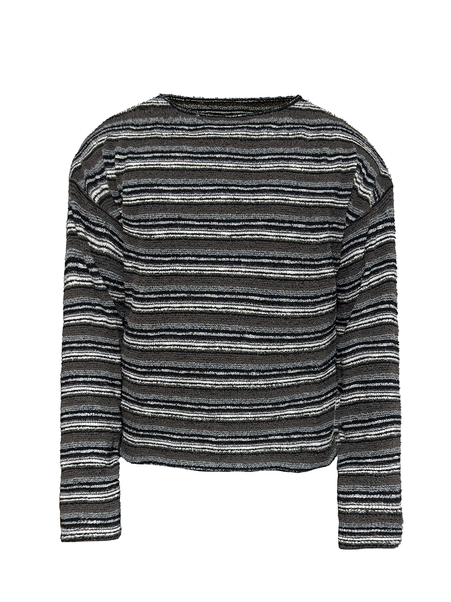 JCAESAR Striped Woolen Shoulder Length Sleeve