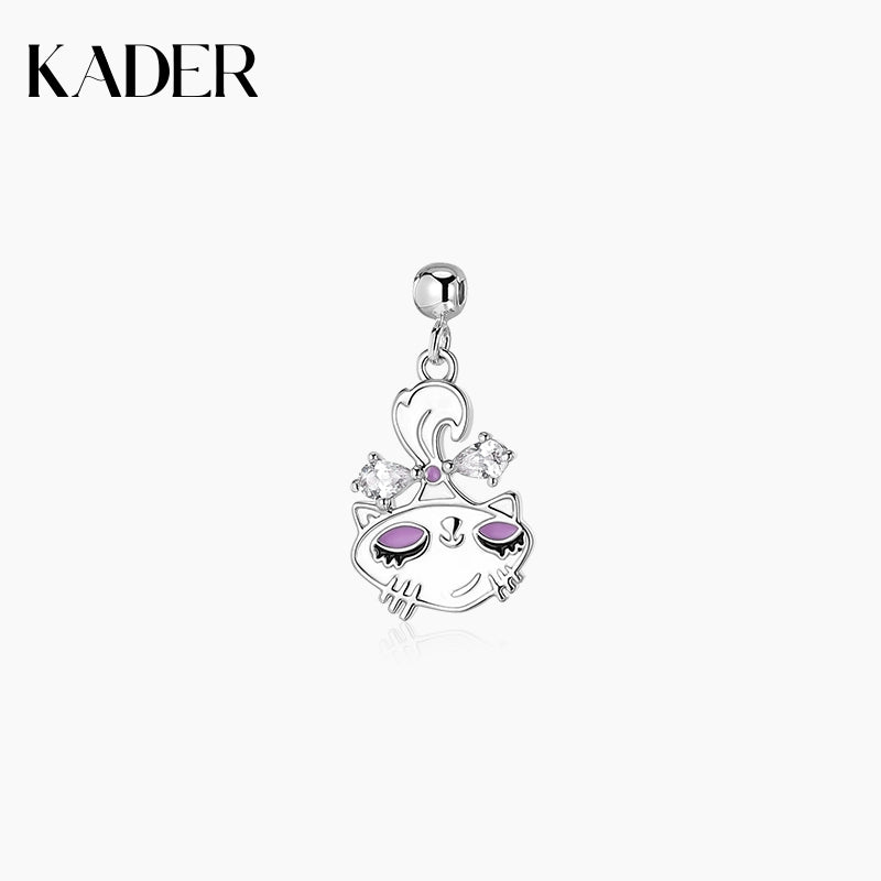 KADER Card Pony Poly Pendant Necklace