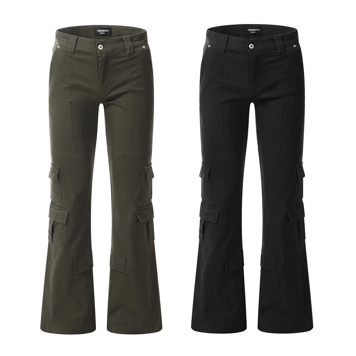 11KN  women's micro-pull vibe slim-fit Pants