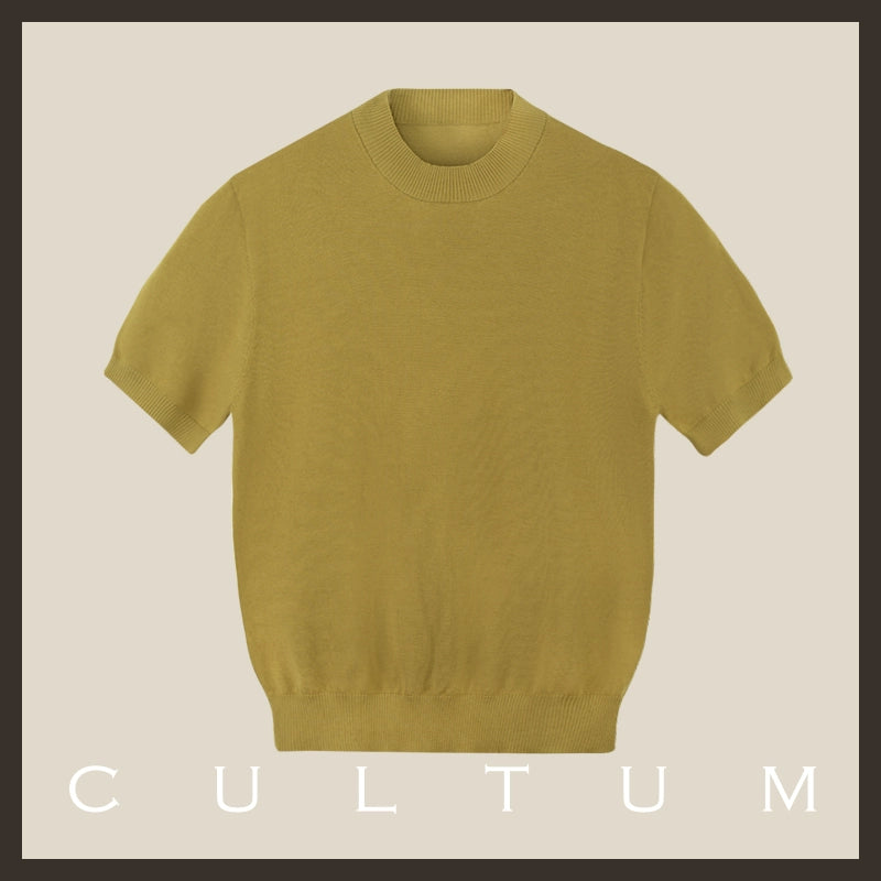 CULTUM Light Breathable Casual Knitwear Tee
