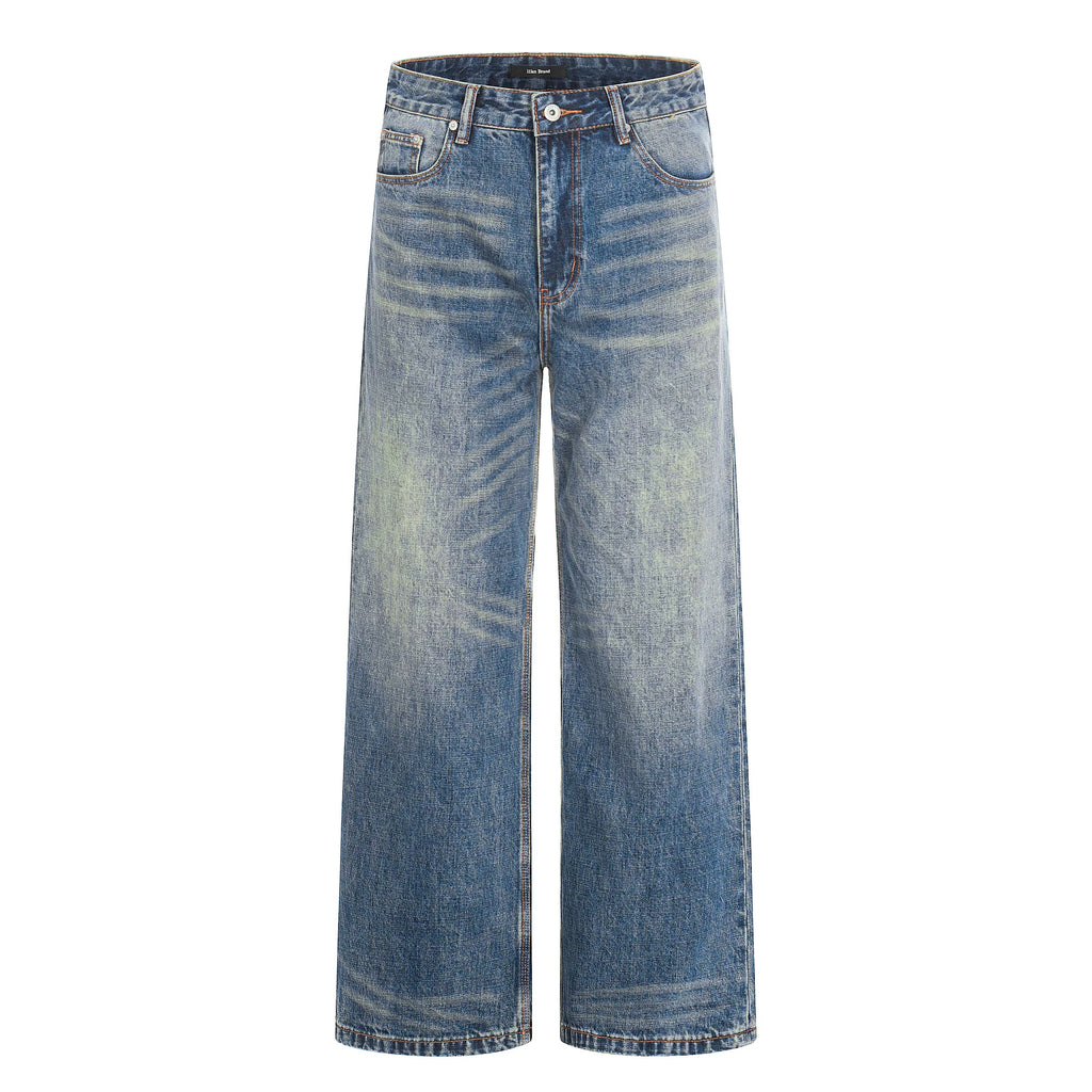 MADWITCH Vintage Casual Straight Jeans