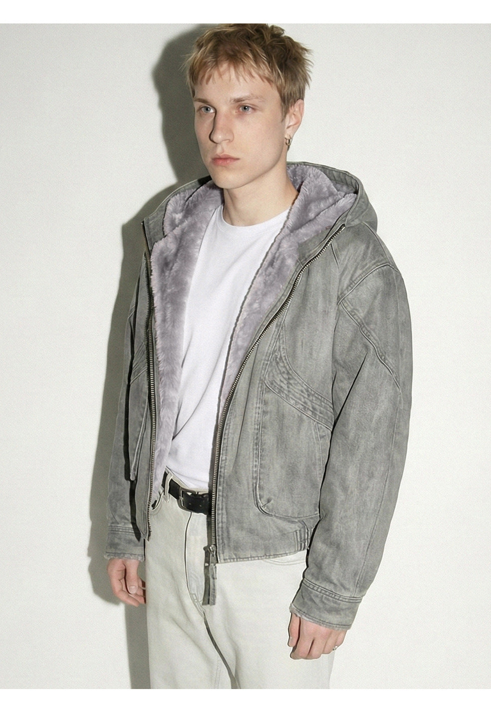 MADEEXTREME Retro Warm Hooded Jacket