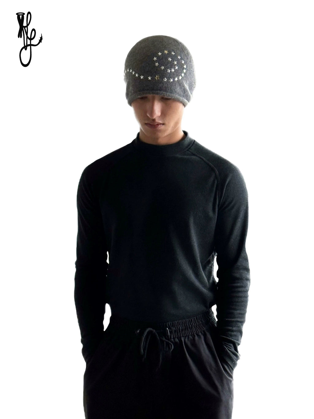 TheNewYouthPark Soft Waxy Wool Dense Knit Hat