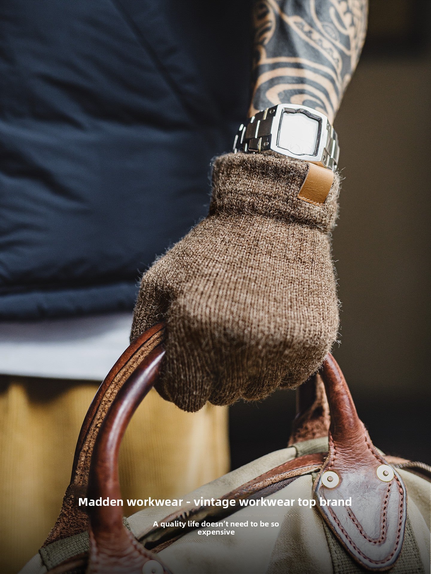 Madden retro Arctic cold-proof gloves