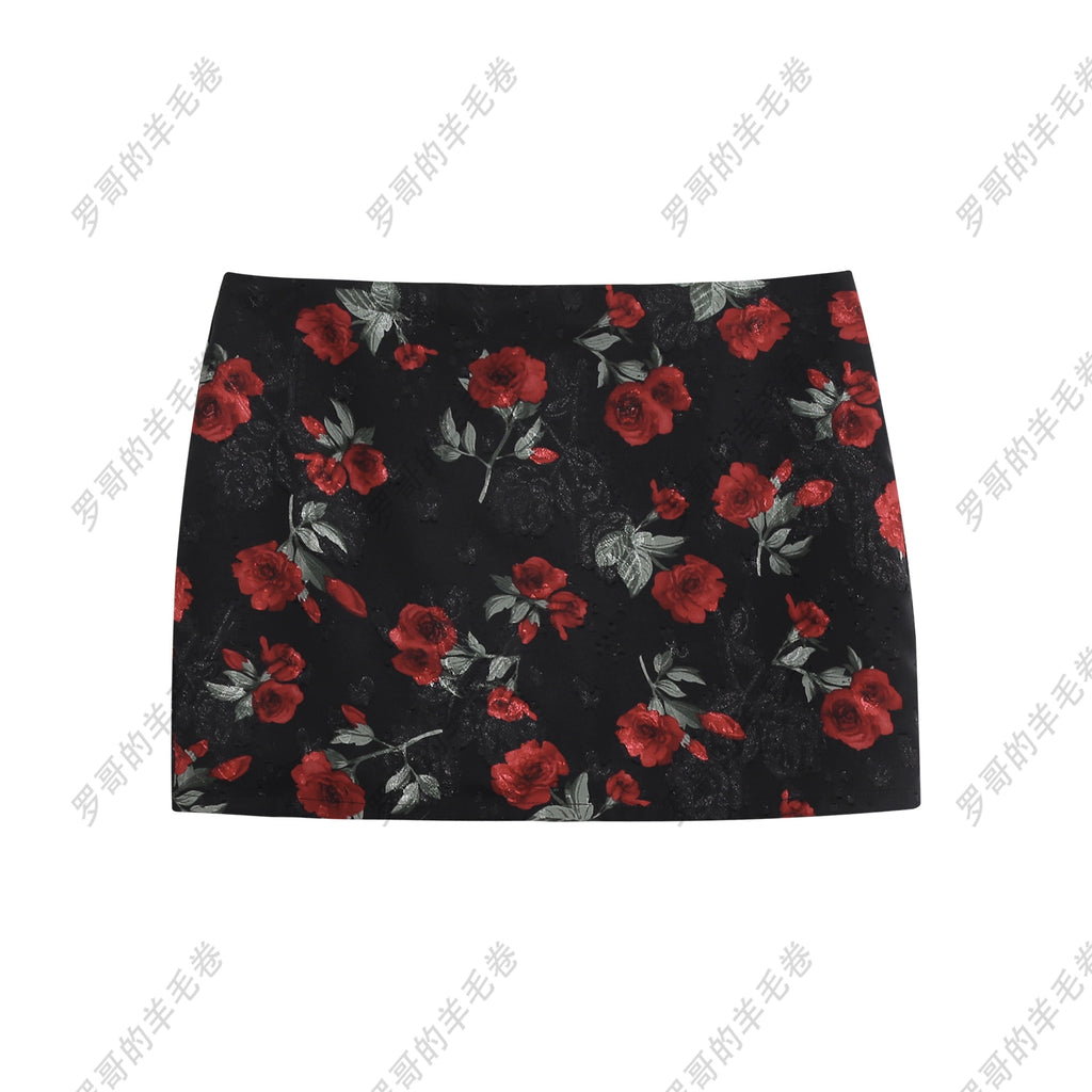 LLROGE Short Spice Girl Top Skirt Set