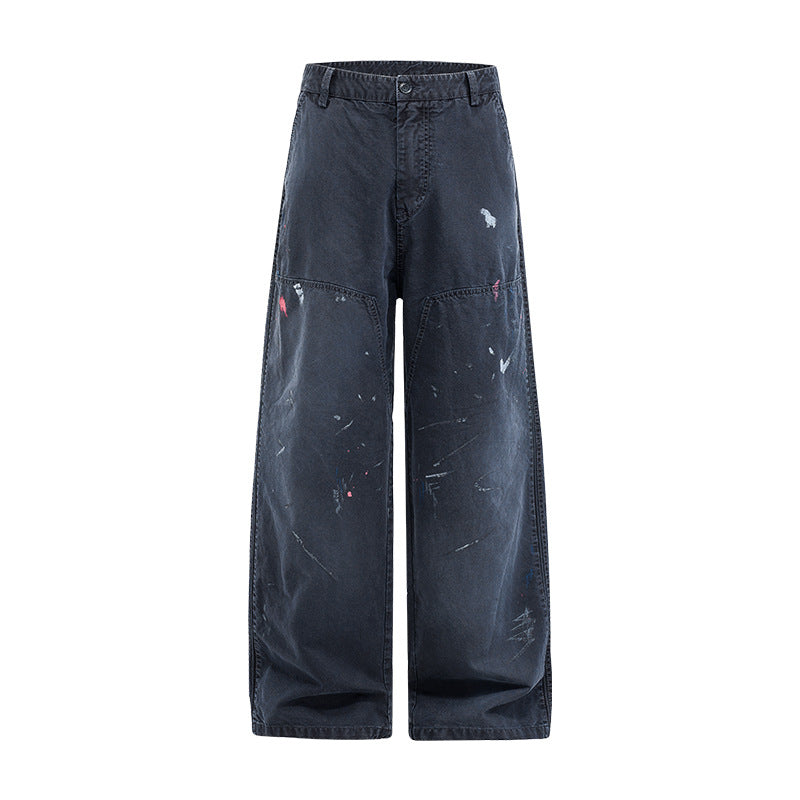 Inflation Hand-painted Retro Tooling Slacks