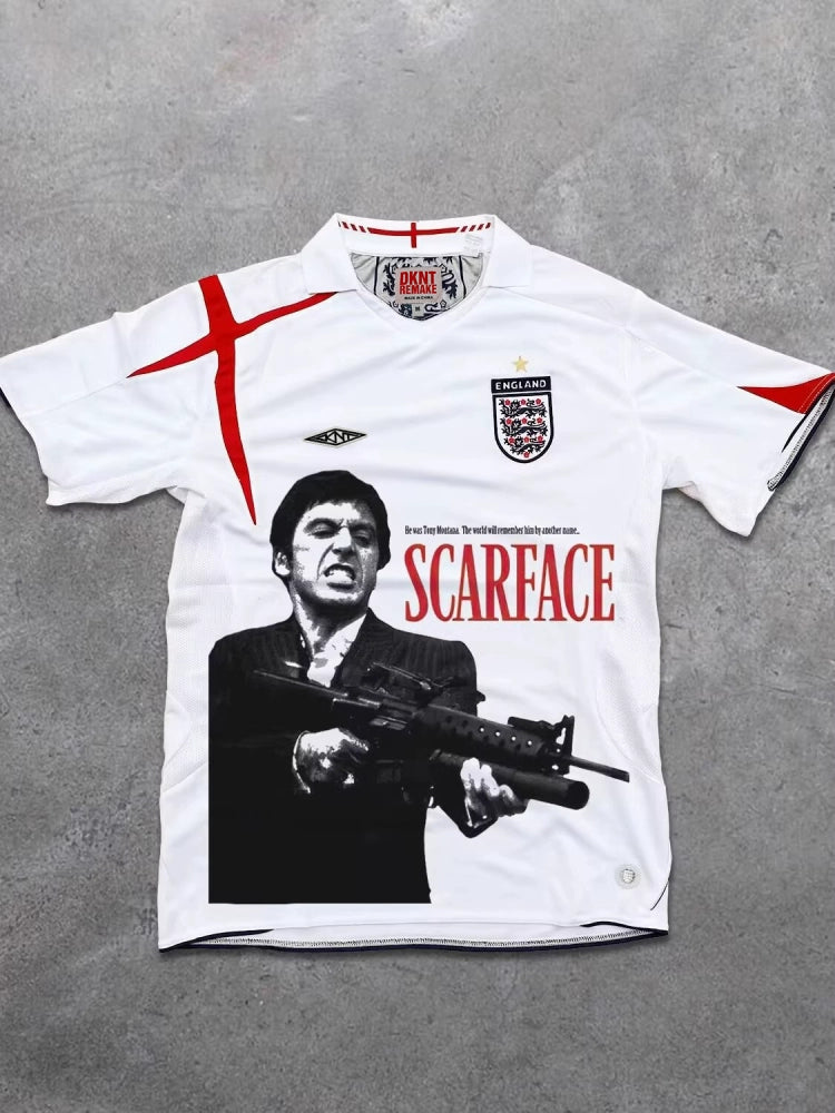 REMAKE Portrait Print Casual Tee