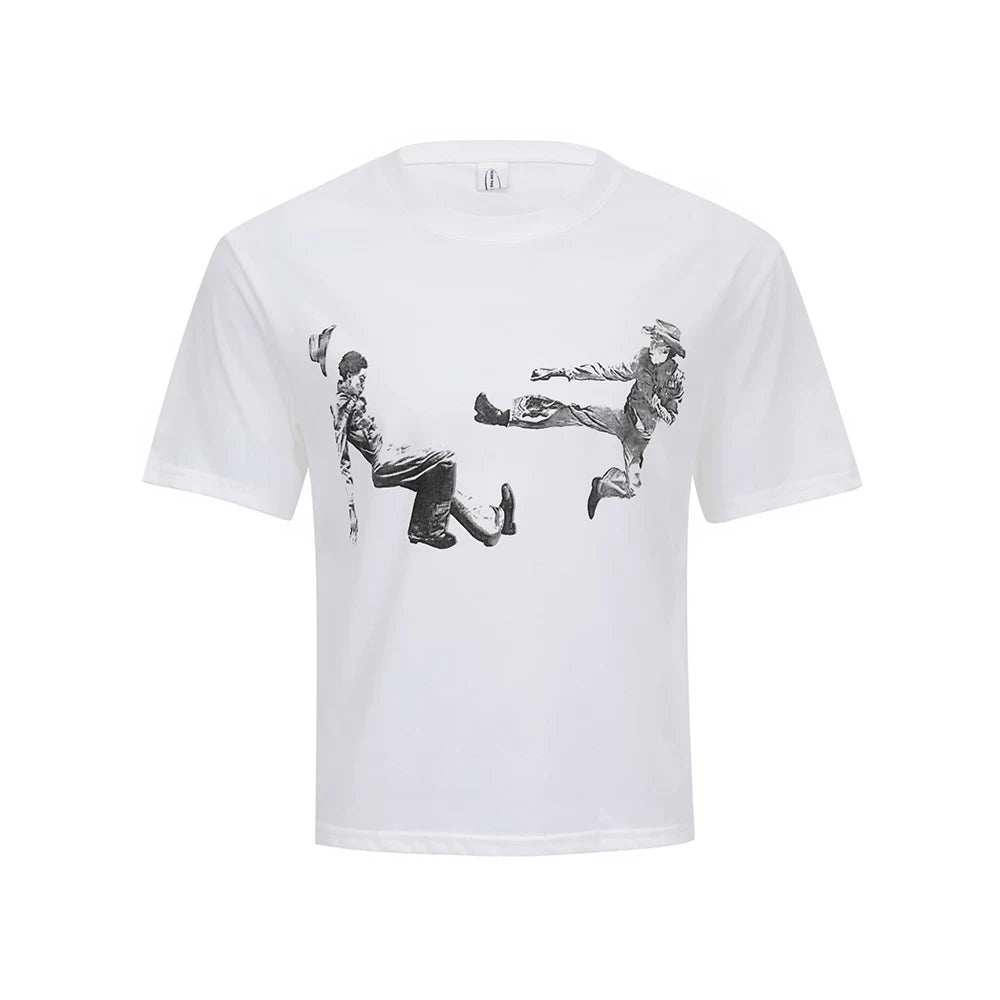 FTS Crew Neck Casual Versatile Tee