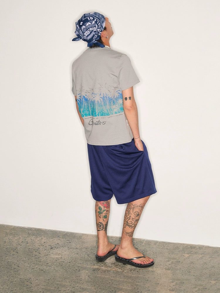 CoosRetro Printed Casual Loose Tee