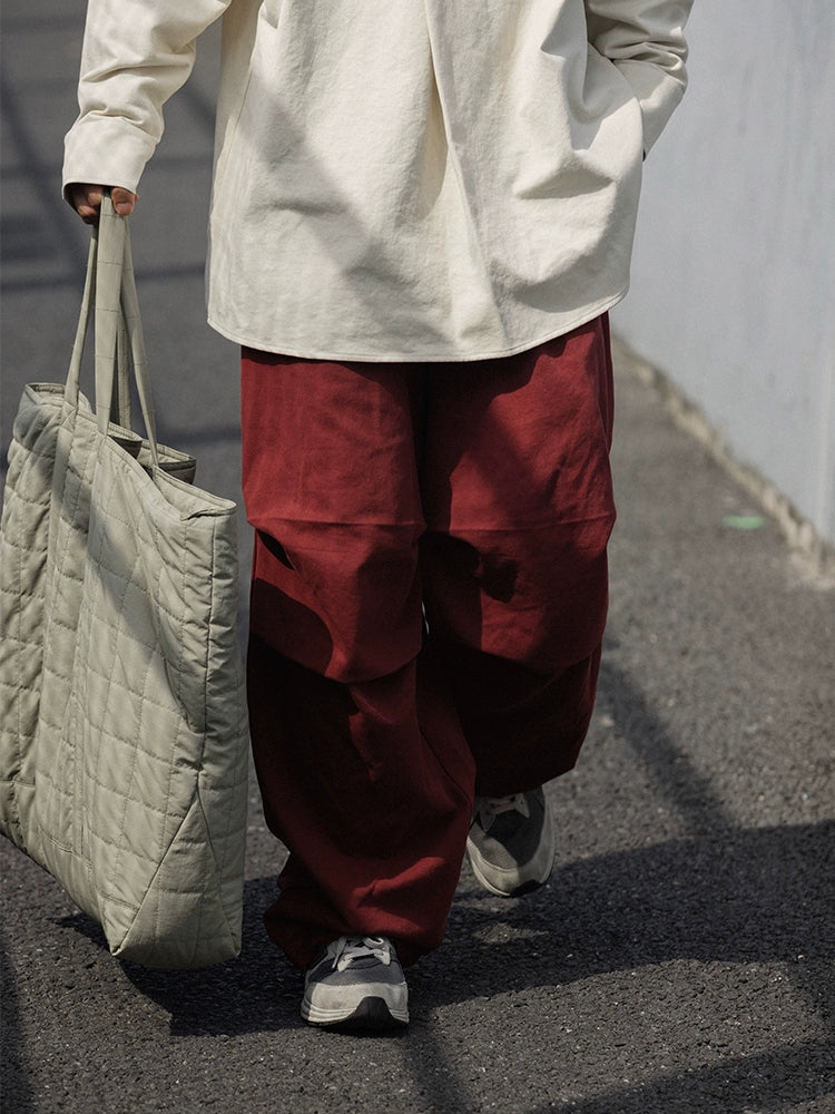 NOEARS Loose Silhouette Straight Overalls