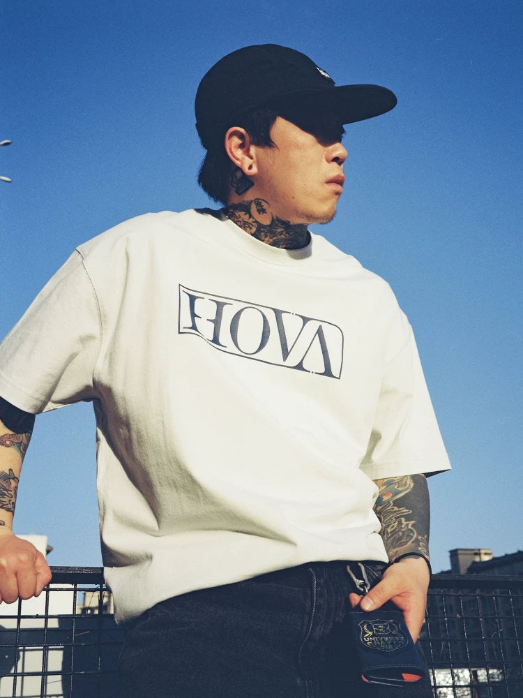 STA Crew Neck Loose Casual Daily Sports Tee