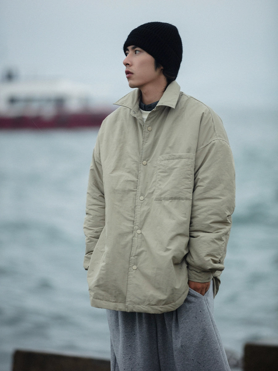 NOEARS Padded Lapel Jacket on Both Sides