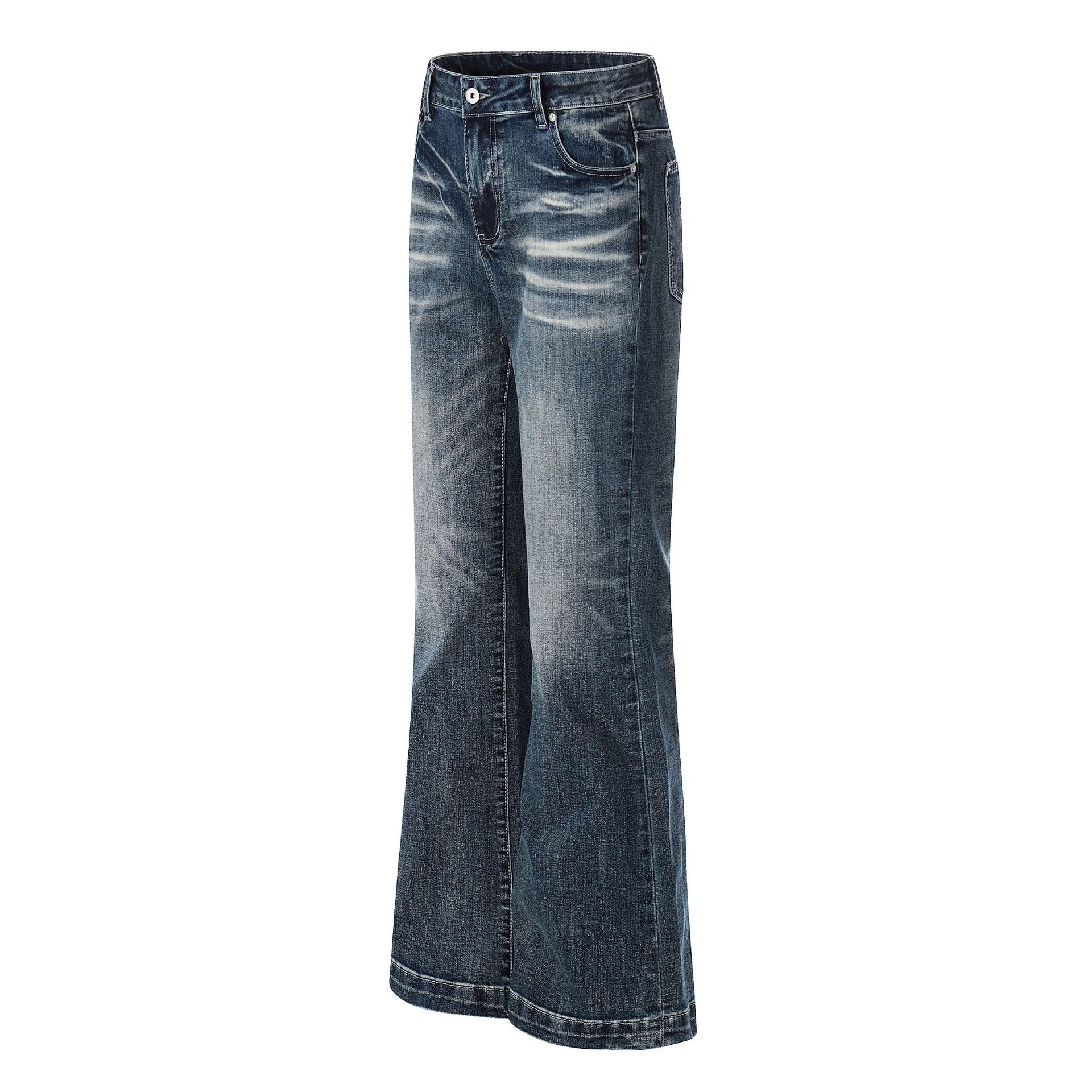 11KN 11 oz Indigo Whisker Flare Jeans