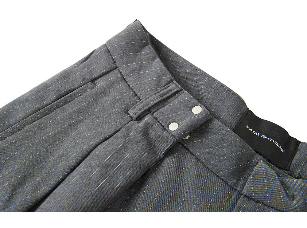 EME Vintage Striped Loose Casual Pants