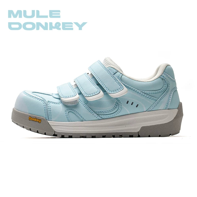 Donkey Sweet Cute Big Head Shoes Velcro Casual Shoes