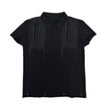 Wetbody Simple Lapel Casual Tee