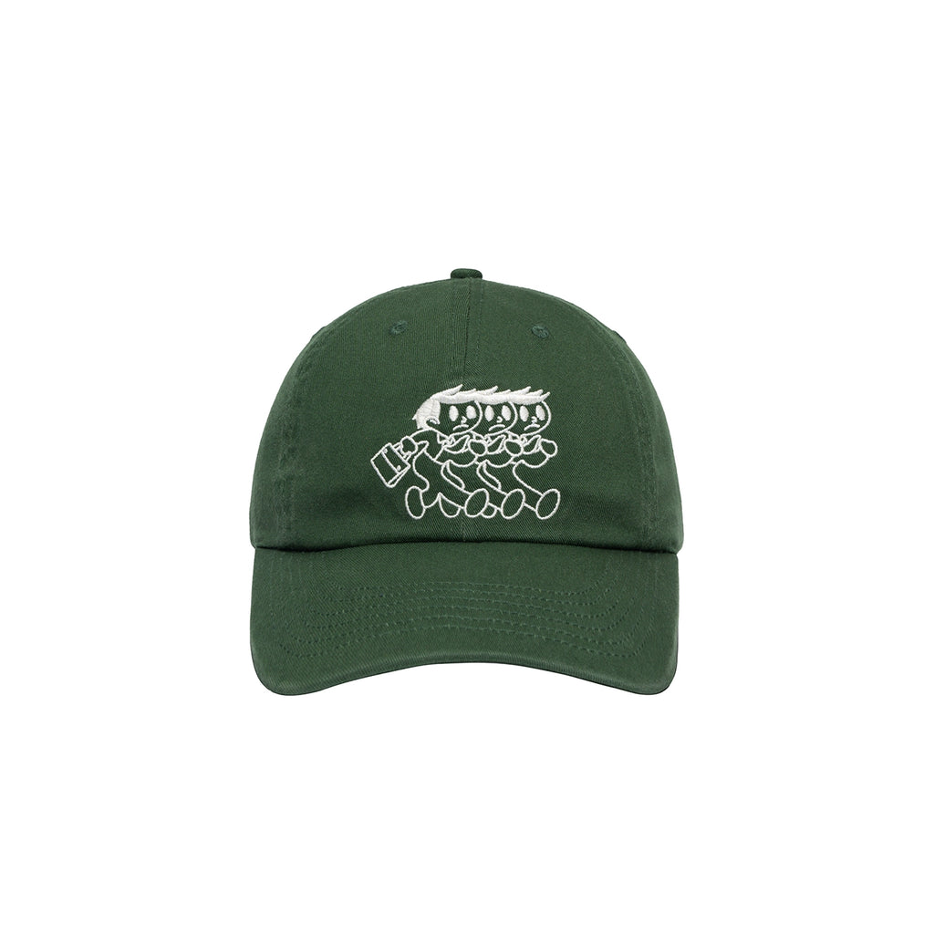 BENT IDEA Embroidered Washed Baseball Cap