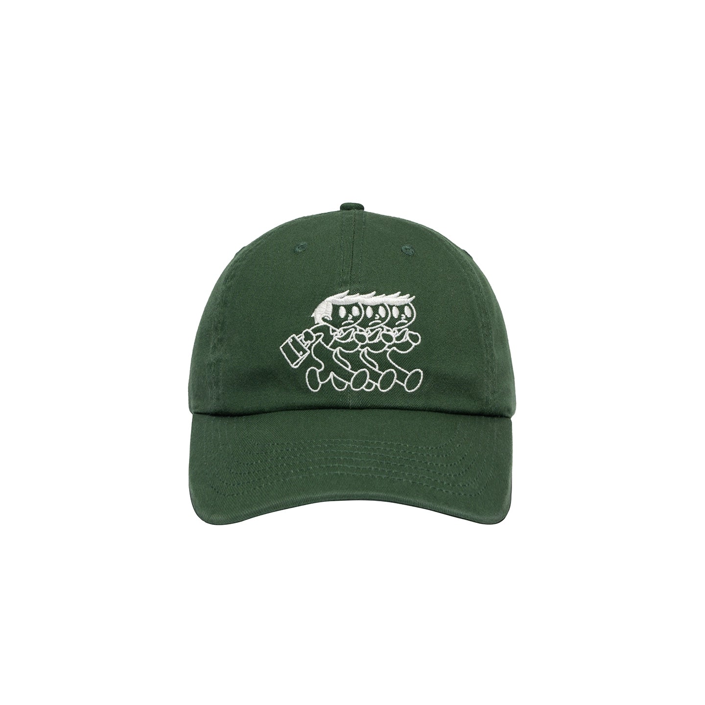 BENT IDEA Embroidered Washed Baseball Cap