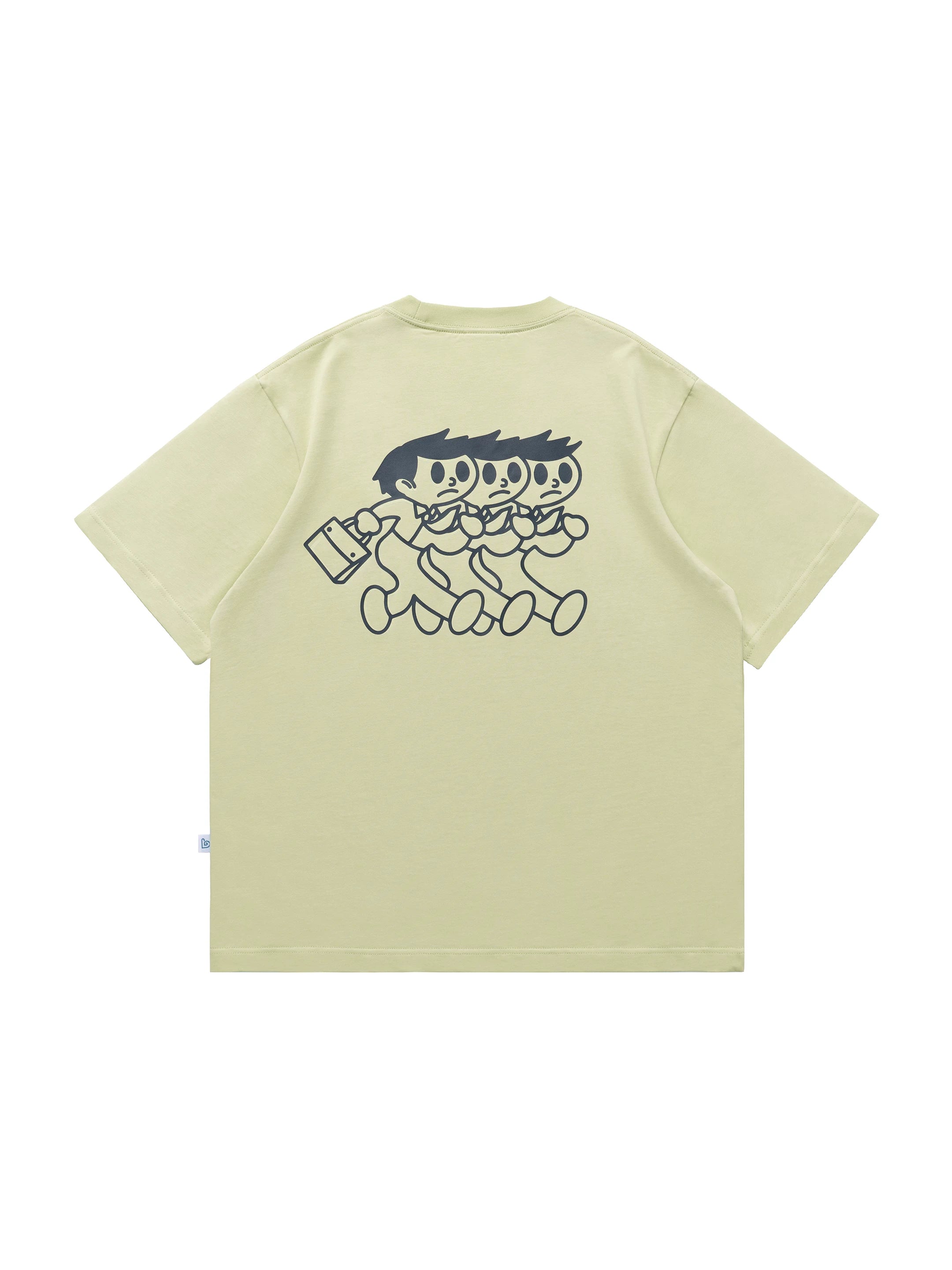BENT IDEA Simple Casual Versatile Tee