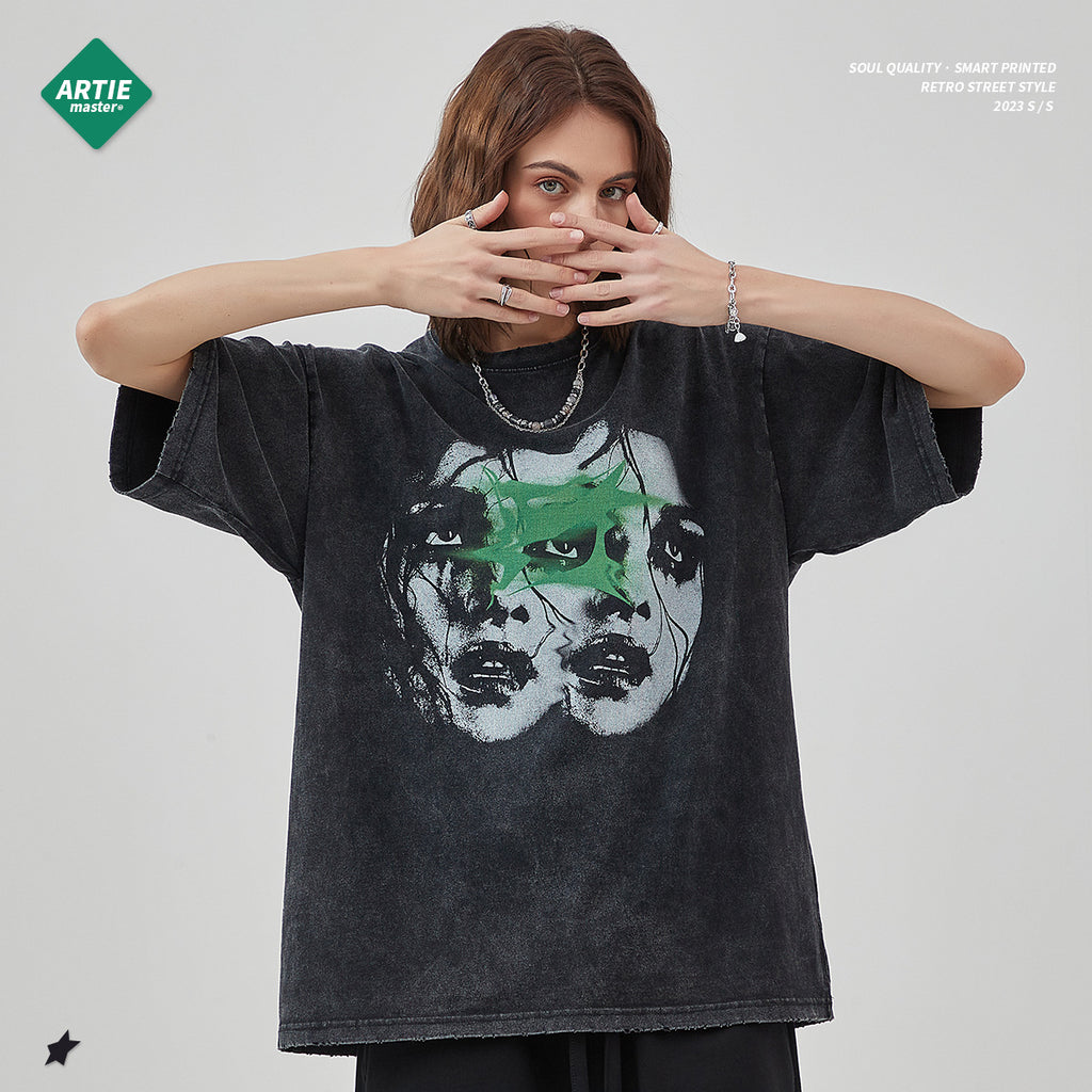 ARTIE Digital Direct Injection Thriller Print Tee