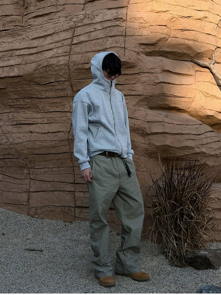 ZOZOFOREST Fleece Urban Casual Hooded Sweater