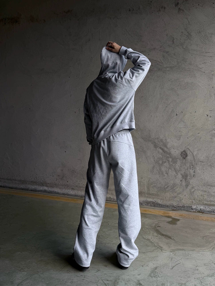 ZOZOFOREST Casual Sweater Sweatpants Dog Walking Set