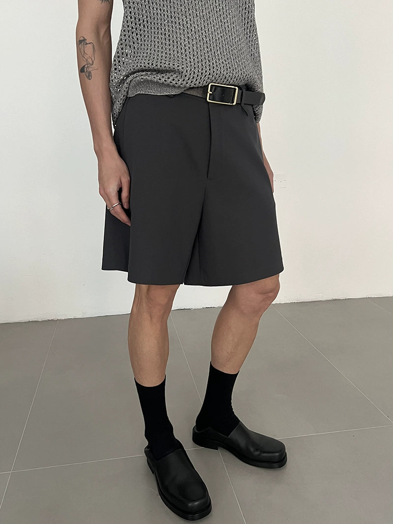 COLN Versatile Loose Suit Shorts