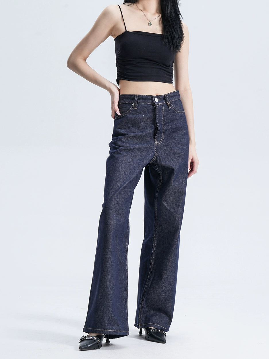 SEEALSO Original Cow American Retro Old Money Washed Jeans