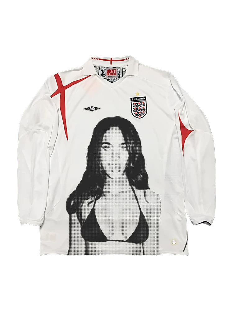 KANYE Retro Versatile Portrait Print Tee
