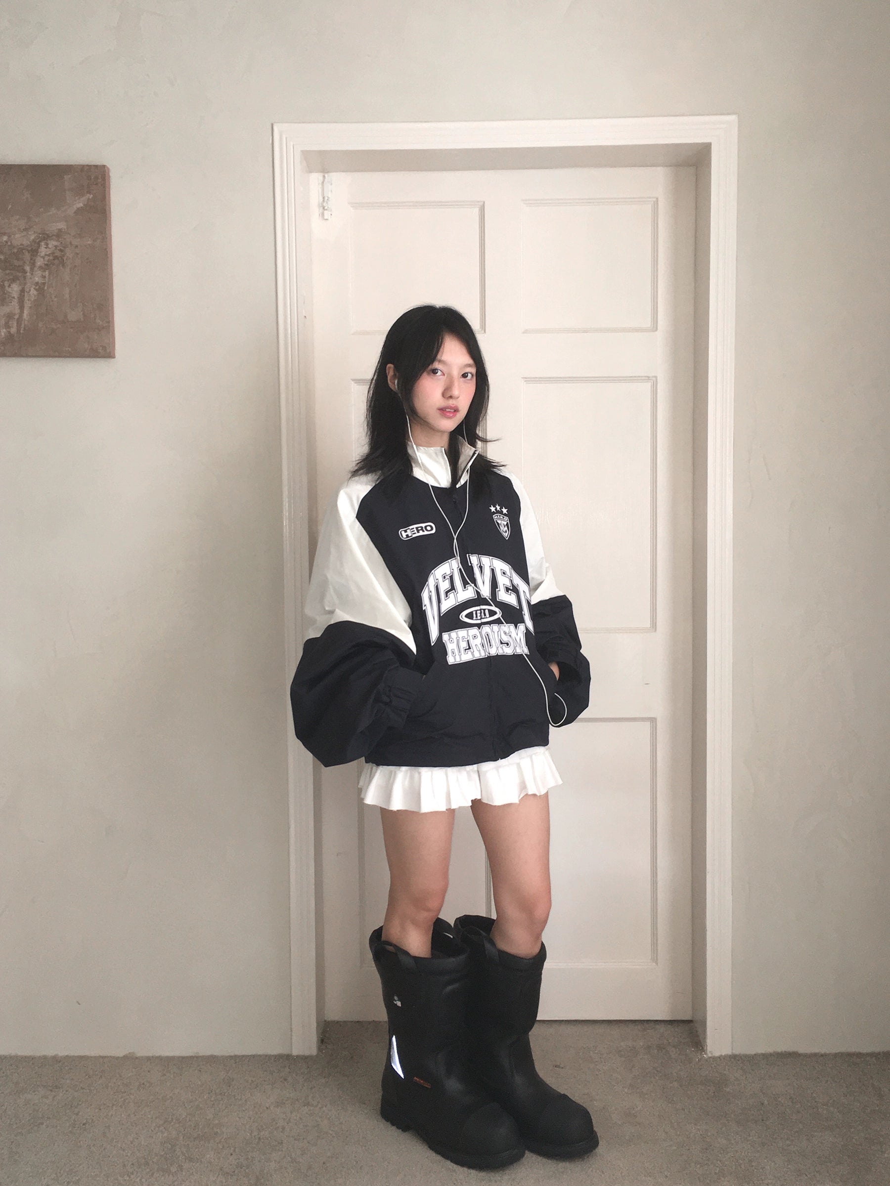 POH Stitched Short Flight Sports Zip Jacket