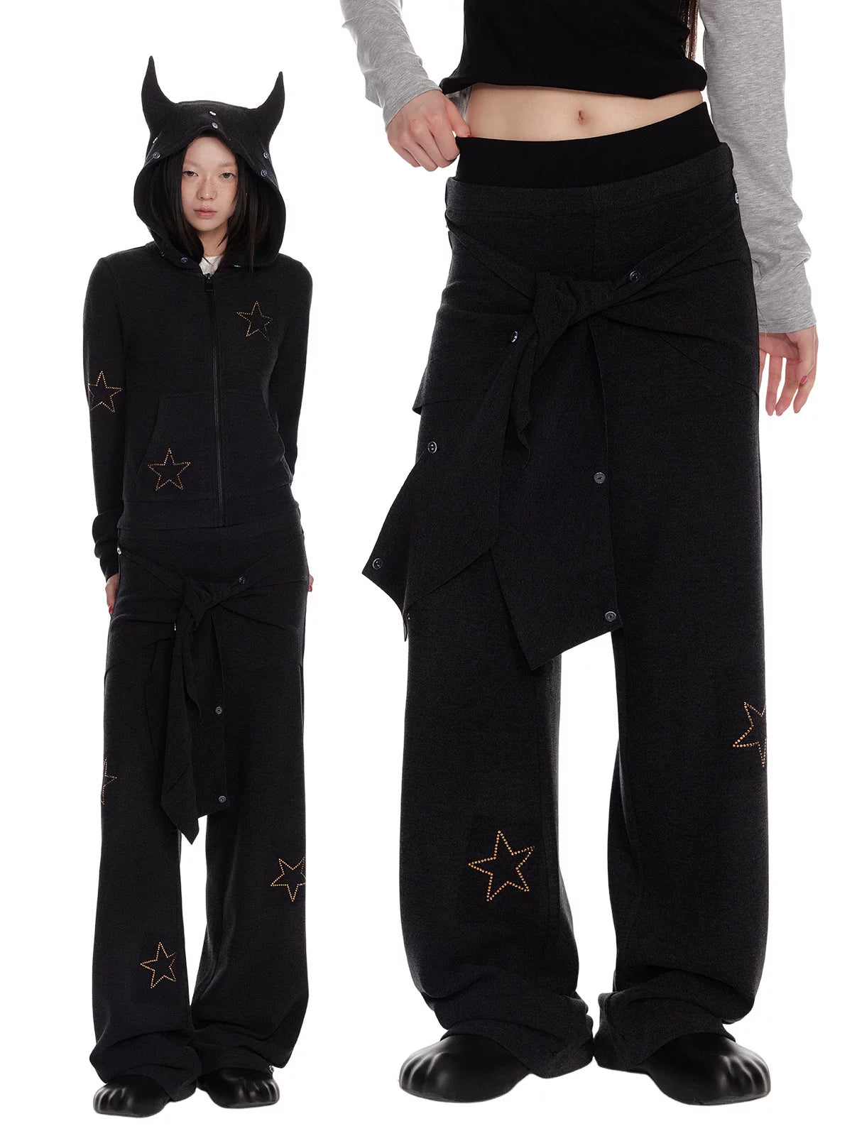 Jikoo Velvet Casual Versatile Suit