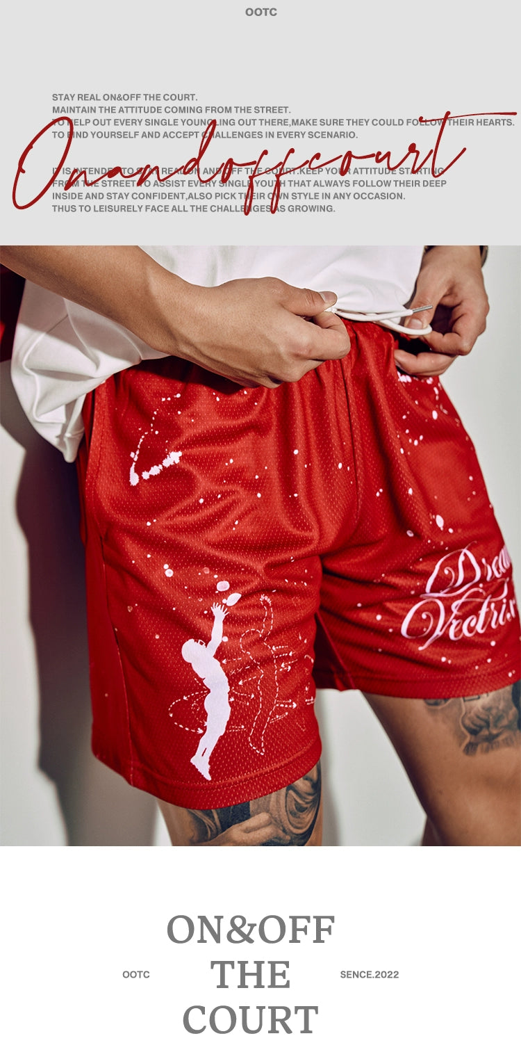 OOTC High Waist Temperament Casual Sports Shorts