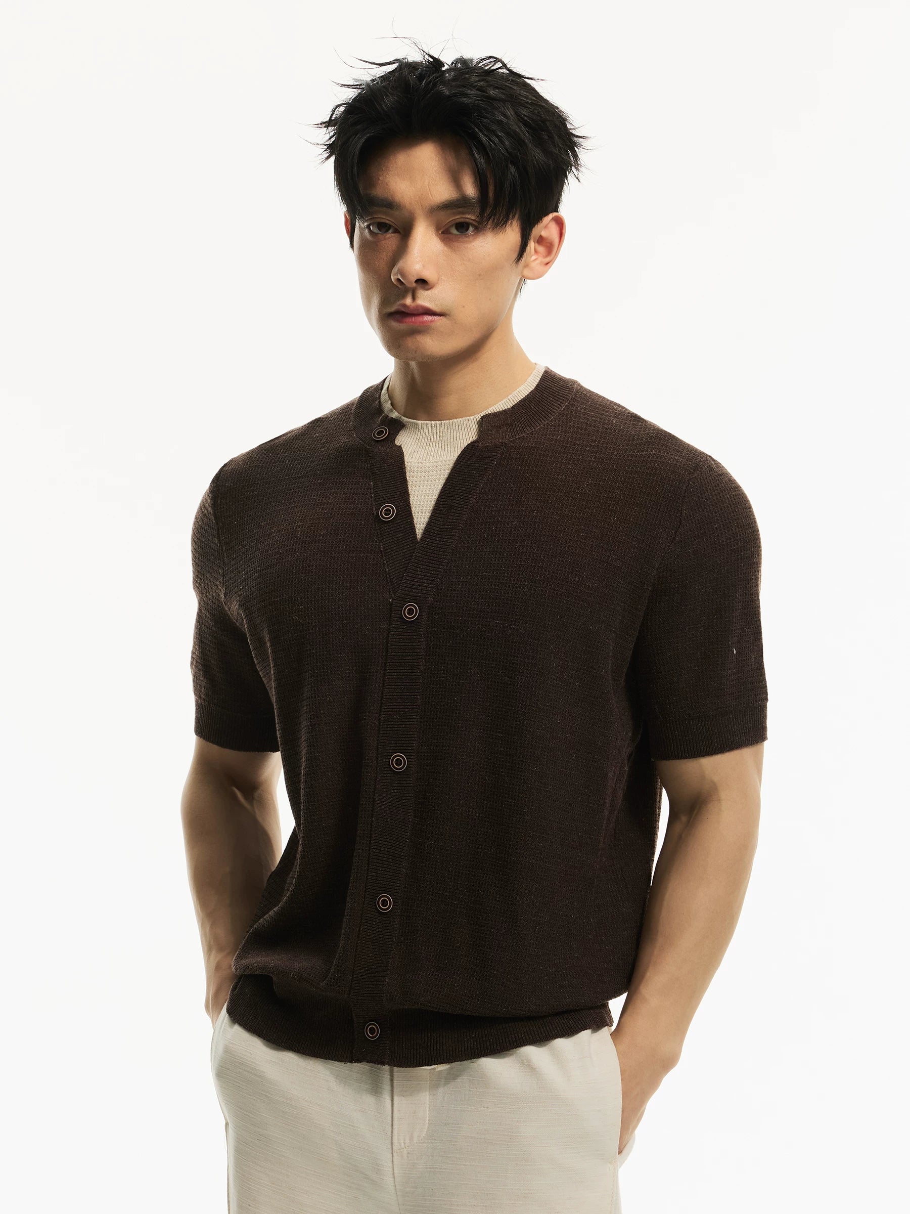 DAY NY Fake Two Casual Versatile Tee