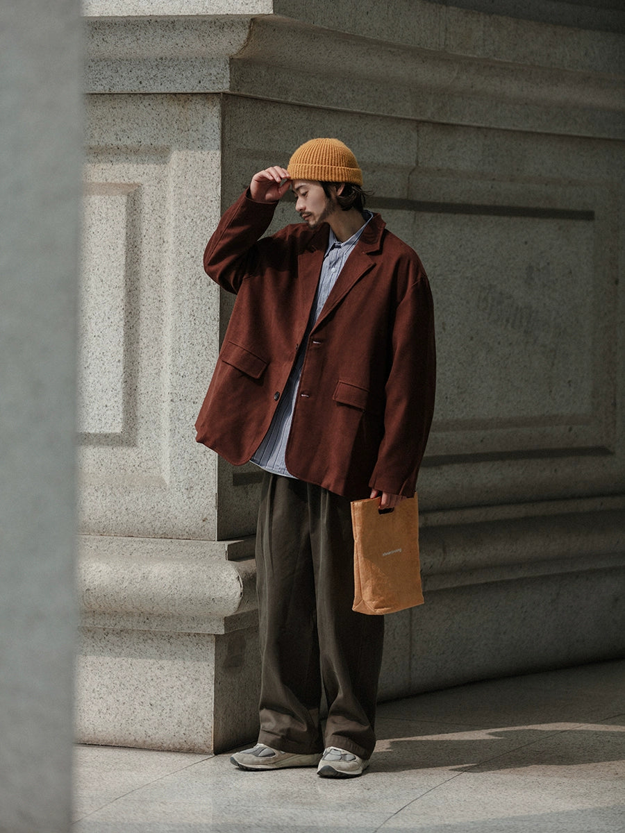 NOEARS Vintage Loose Casual Blazer