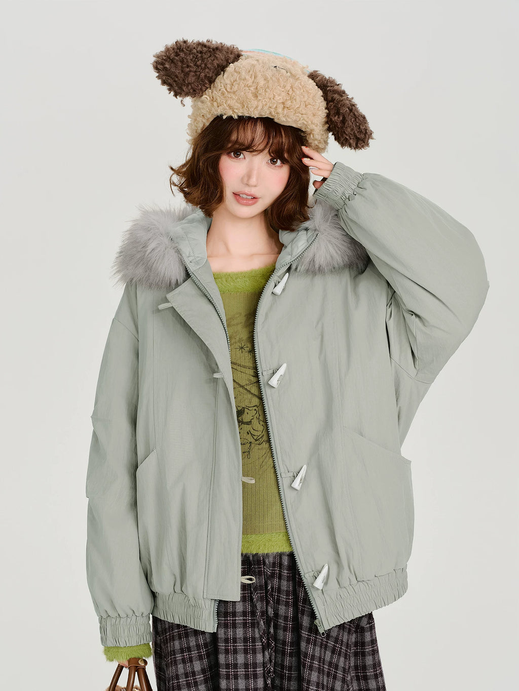Girlyhalo Versatile Padded Thick Jacket