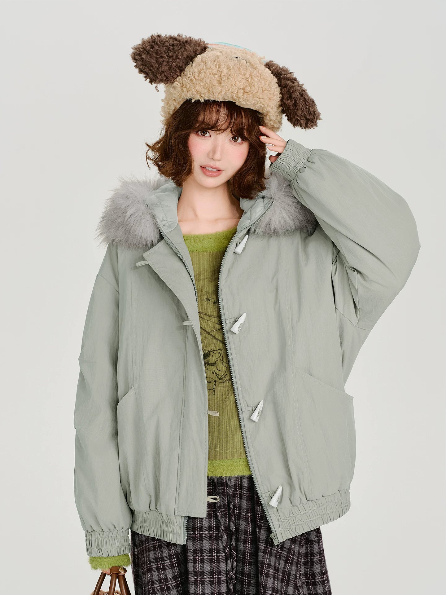 Girlyhalo Versatile Padded Thick Jacket