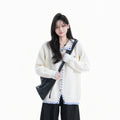 Zuocisankon Premium Lighting Thread Knitted Cardigan Sweater