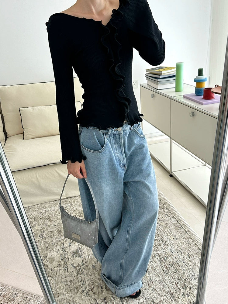 ENNUI Mesh Hot Drilling Transparent Underarm Bag