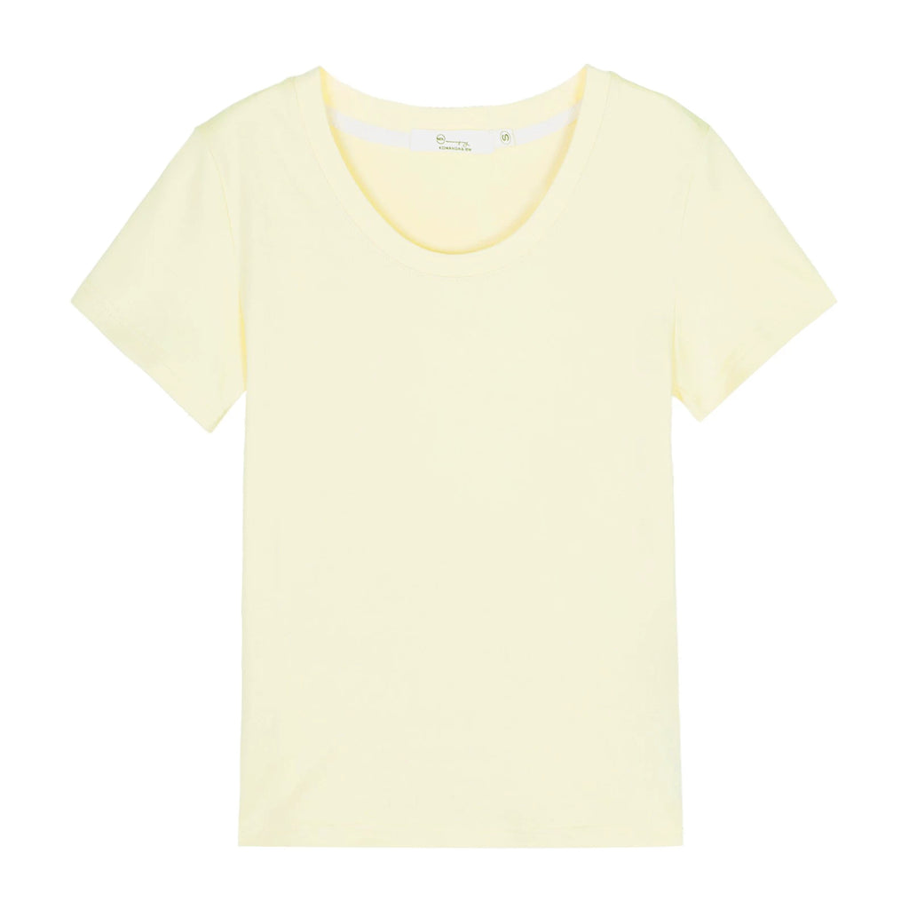 XUJING Simple V-neck Slim and Thin Tee