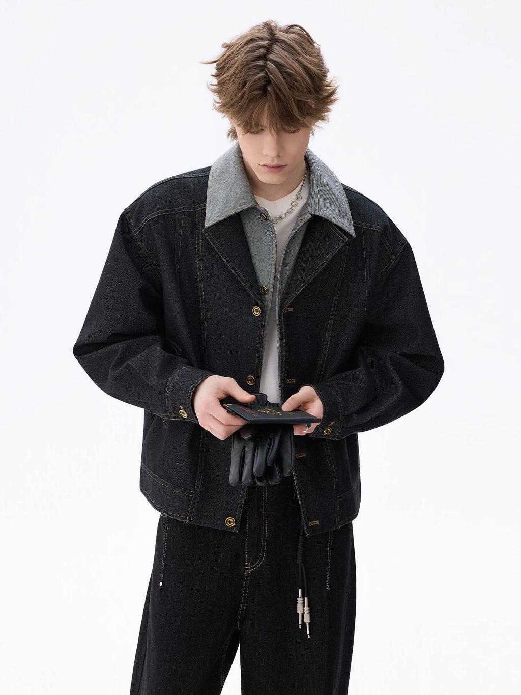 CHOR Two-tone Denim Premium Jacket