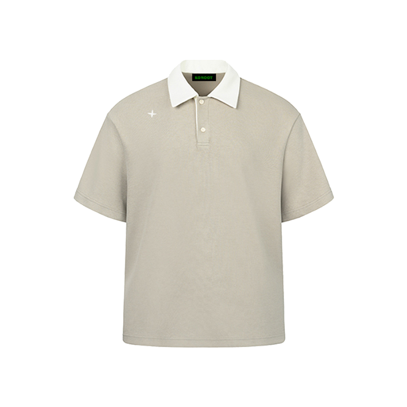 KONOOT Polaris Embroidered, Ice Polo Shirt