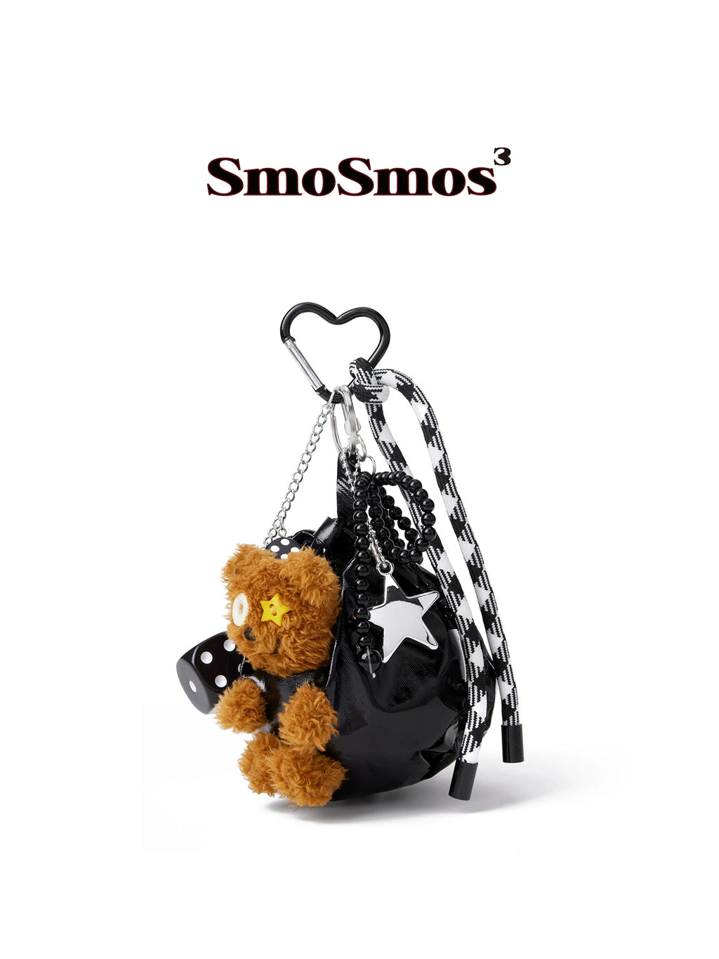 SmoSmos Plush Doll Bear Doll Bag Pendant