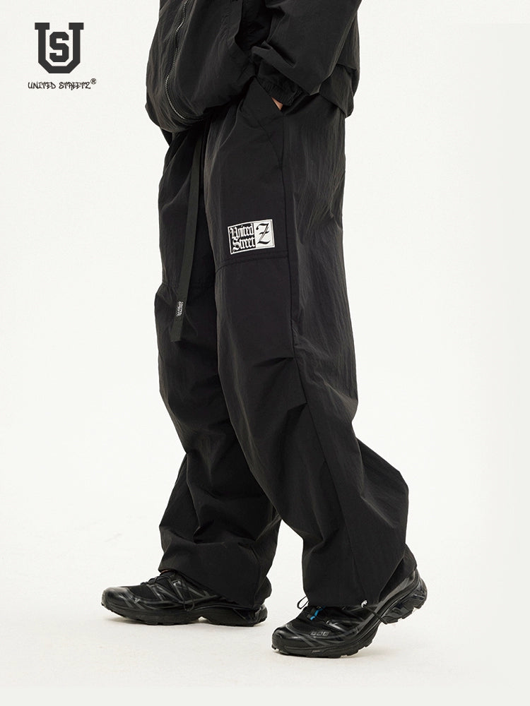 US Streamer Paratrooper Pants American Loose Casual Overalls